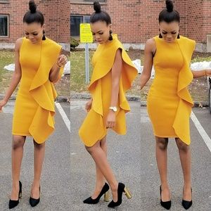 Bodycon midi dress MAKE AN OFFER